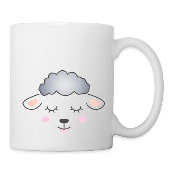 Petits moutons - Mug blanc - blanc - Droite