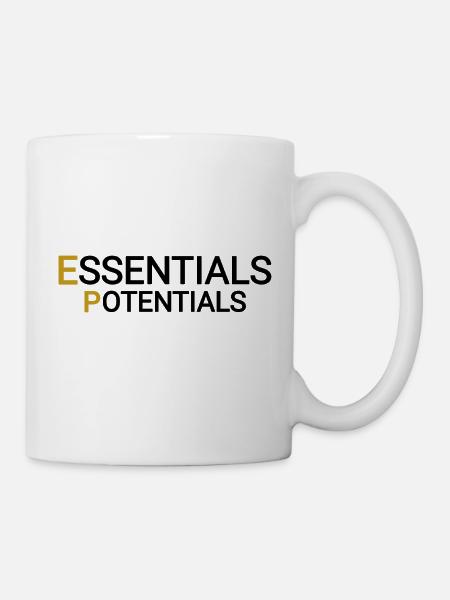 Wesentliches - Tasse - Weiß
