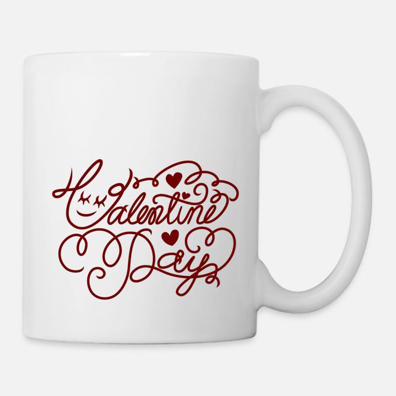 Valentines Day - Tasse - Weiß