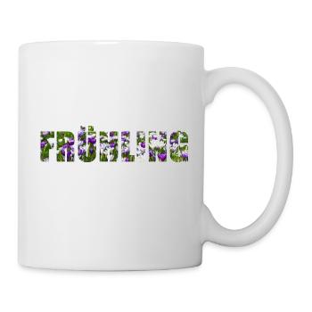 Frühling - Tasse - Weiß - Rechts