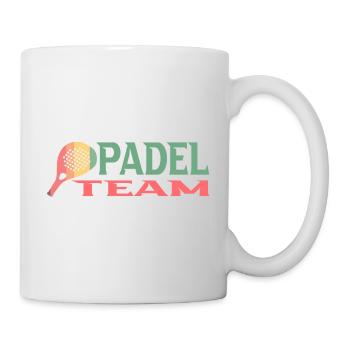 Padel Mannschaft - Tasse - Weiß - Rechts