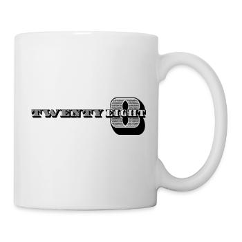 28. Geburtstag Geschenkideen für Ihn Herren Shirt - Tasse - Weiß - Rechts