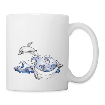 Delphine - Tasse - Weiß - Rechts