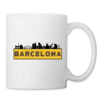 City of Barcelona - Spain - Mug - white - Right