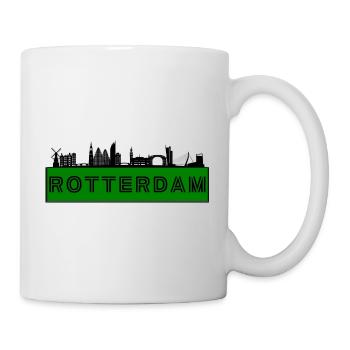 Stadt Rotterdam - Niederlande Holland - Tasse - Weiß - Rechts