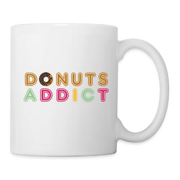 Donuts addict choco - Mug - white - Right