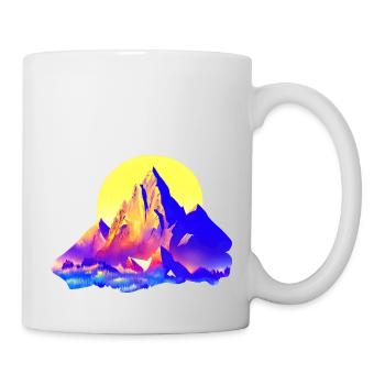 Mountain hiking Hike Mountain hikers Mountains Hiking - Mug - white - Right