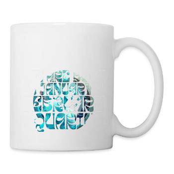 Wir sind im Januar geboren WASSERMANN | TIERKREIS - Tasse - Weiß - Rechts