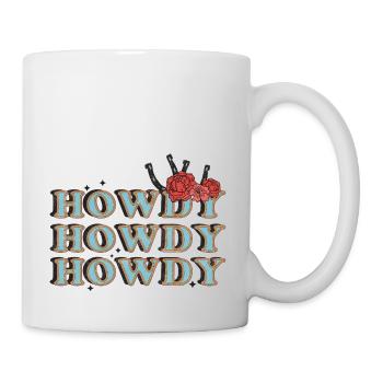 Western Desert Retro 6 - Mug - white - Right