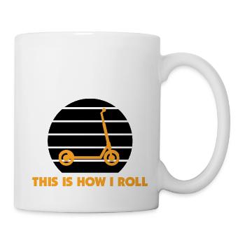 E-Scooter Scooter - Mug blanc - blanc - Droite