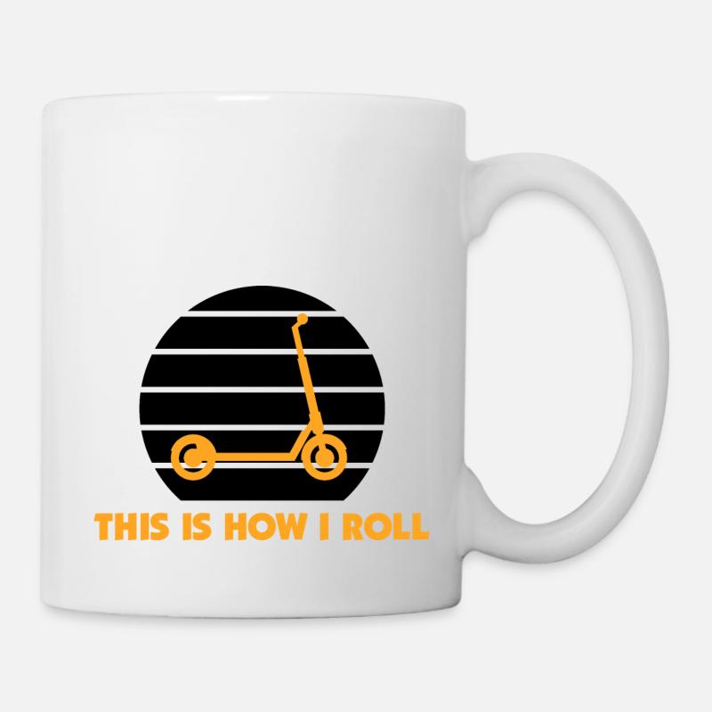 E-Scooter Scooter - Mug blanc - blanc