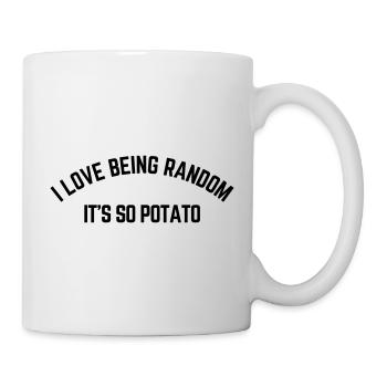 I Love Being Random Potato - Mug - white - Right