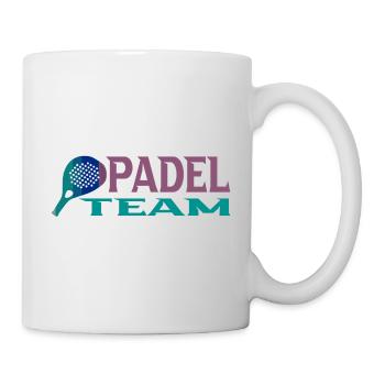 Padel Mannschaft - Tasse - Weiß - Rechts