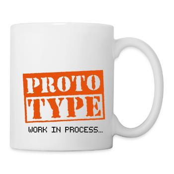 Prototype - Work in process - Mug - white - Right