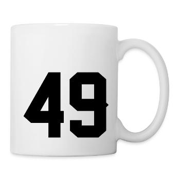 49 - Tasse - Weiß - Rechts