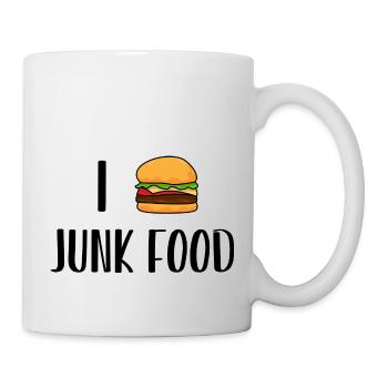 I Love Junk Food - Mug - white - Right