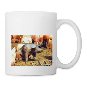 Cochon alors ! - Mug blanc - blanc - Droite