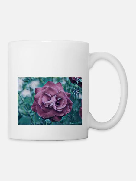 Rose - Mug blanc - blanc