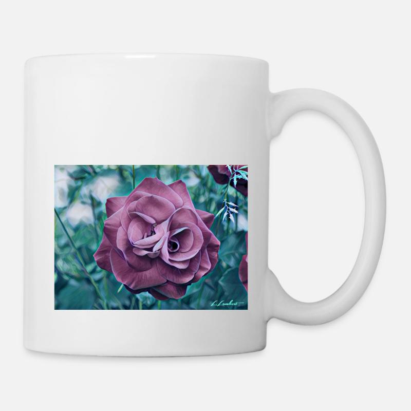 Rose - Mug blanc - blanc