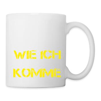 Funny Mallorca KEIN PLAN, WIE ICH NACH HAUSE KOMME - Tasse - Weiß - Rechts