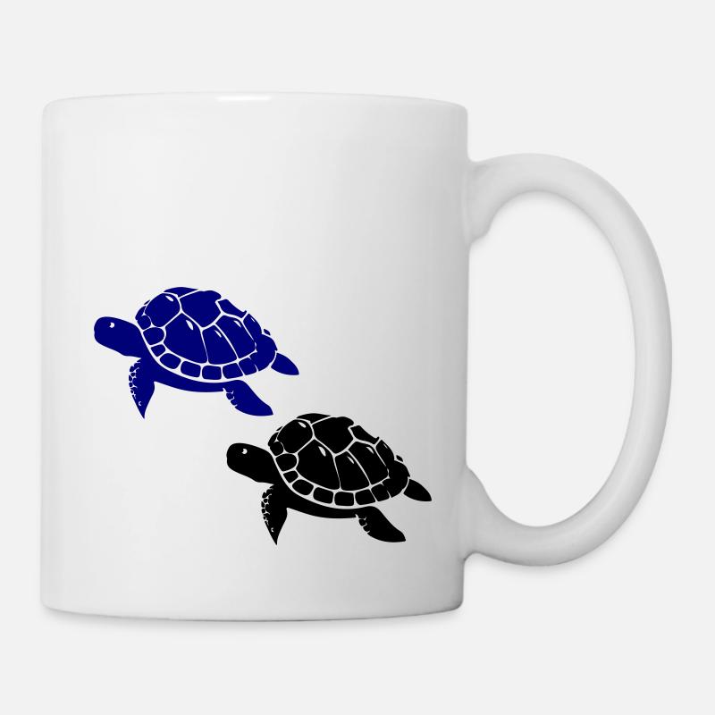 turtles - Tasse - Weiß