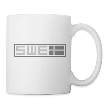 Drapeau tactique de la Suède - Mug blanc - blanc - Droite