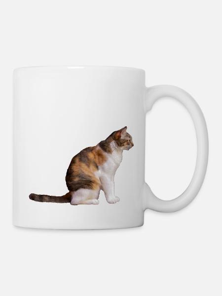 Die Katze - Tasse - Weiß