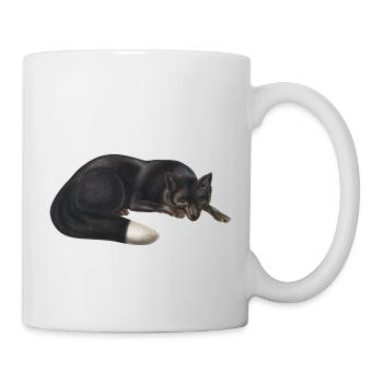 Black fox - Mug - white - Right