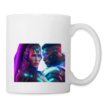 Cybercouple - Tasse - Weiß - Rechts