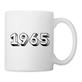 1965 Année de fabrication Idée cadeau - Mug blanc - blanc - Droite