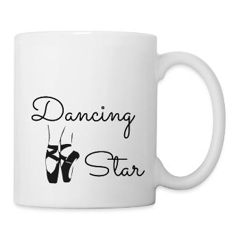 Dancing Dance Music - Tasse - Weiß - Rechts