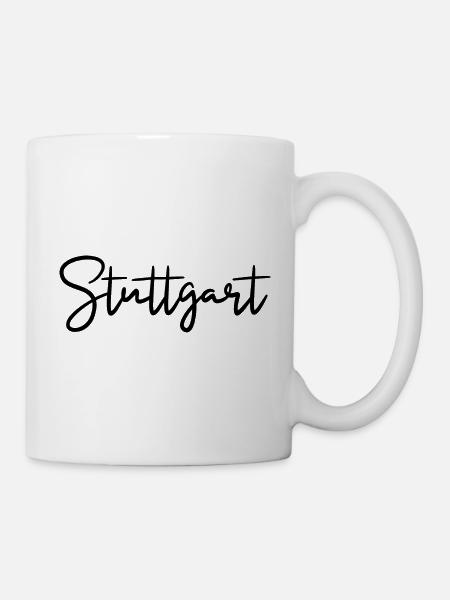 Stuttgart - Tasse - Weiß