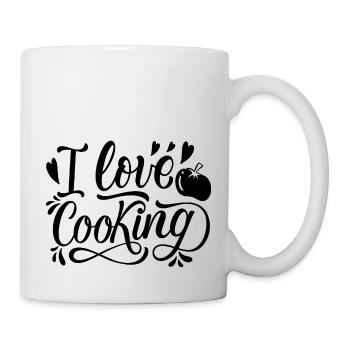 J’adore cuisiner - Mug blanc - blanc - Droite
