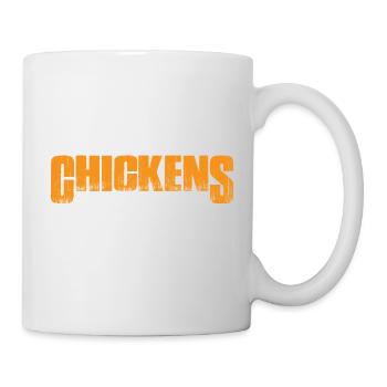 Chickens, The Pet That Poops Breakfast 4 - Tasse - Weiß - Rechts