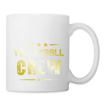 Équipe de volleyball - Mug blanc - blanc - Droite