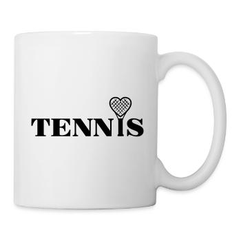 Tennis Rackets - Mug - white - Right
