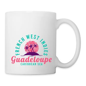 Guadeloupe French Caribbean Sea - Mug - white - Right