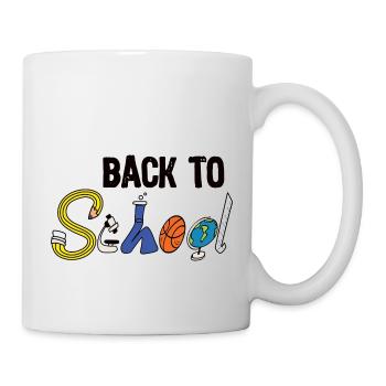 Back to school - Tasse - Weiß - Rechts