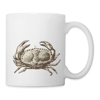 Meerestiere - Tasse - Weiß - Rechts