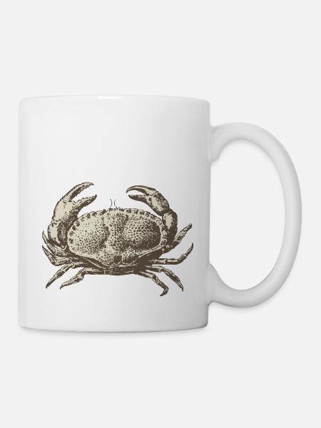 Meerestiere - Tasse - Weiß