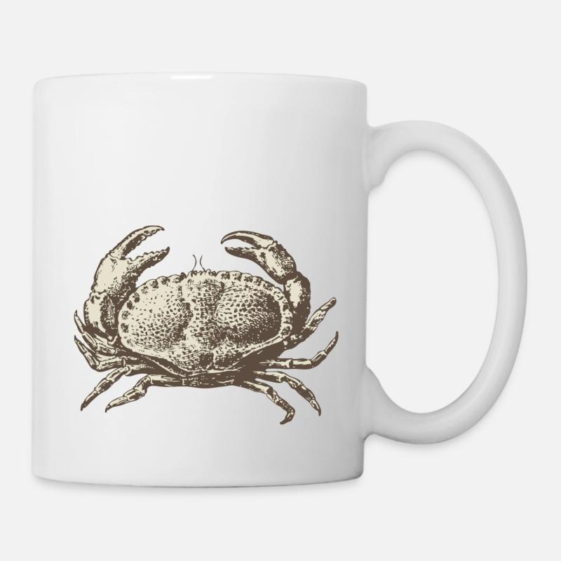 Meerestiere - Tasse - Weiß