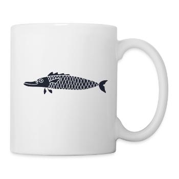 Meerestiere - Tasse - Weiß - Rechts