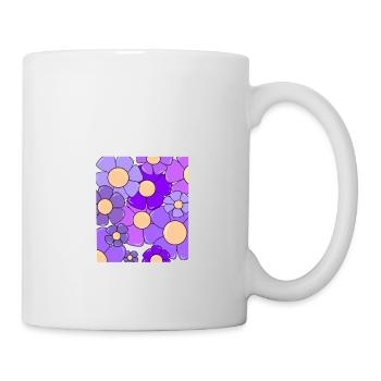 Blumen United - Tasse - Weiß - Rechts