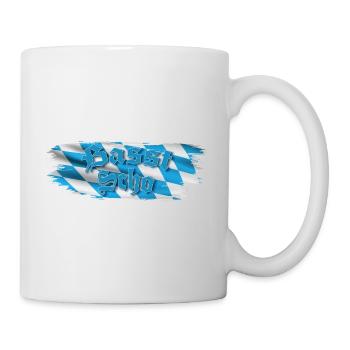 Basst scho - Tasse - Weiß - Rechts