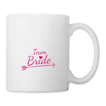 Équipe Bride Pink Heart - Mug blanc - blanc - Droite