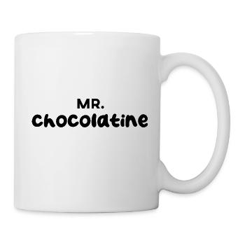 Chocolatine humor viennoiserie - Mug - white - Right