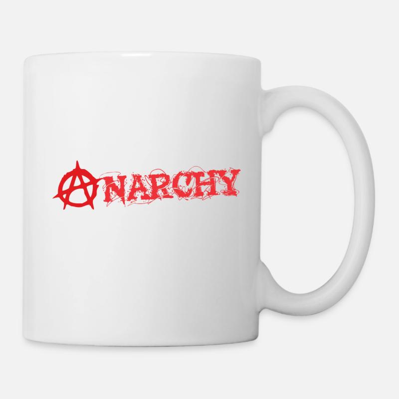 Anarchie - Tasse - Weiß