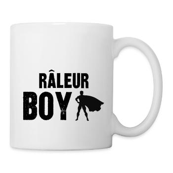 râleur boy - Mug blanc - blanc - Droite
