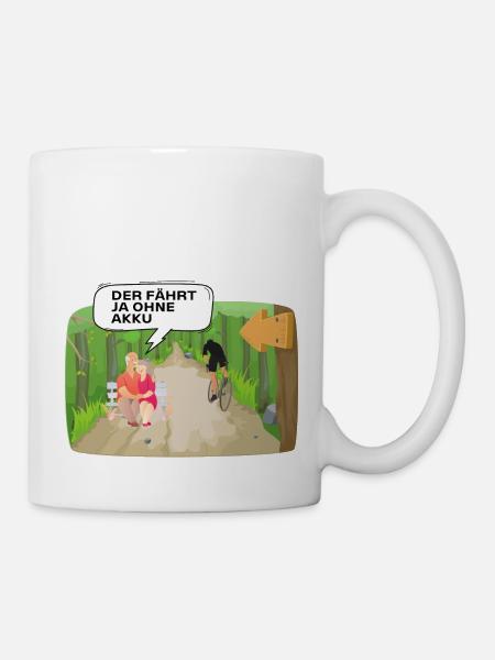 AKKULOS - Tasse - Weiß