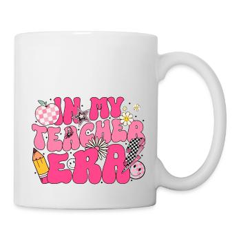 In My Teacher Era First Day Of School - Mug - white - Right
